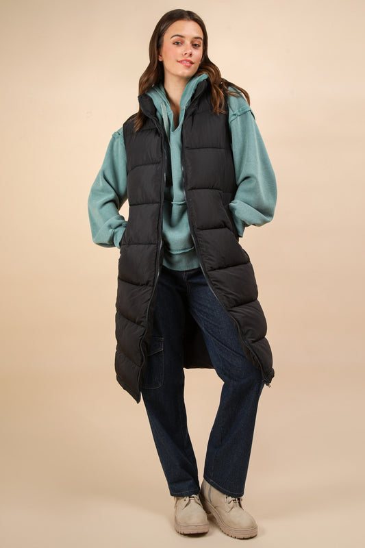 Ren Long Puff Vest