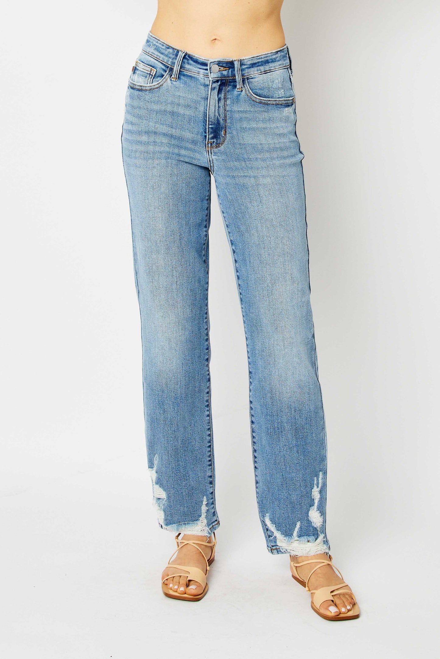 Judy Blue Straight Arrow Jean