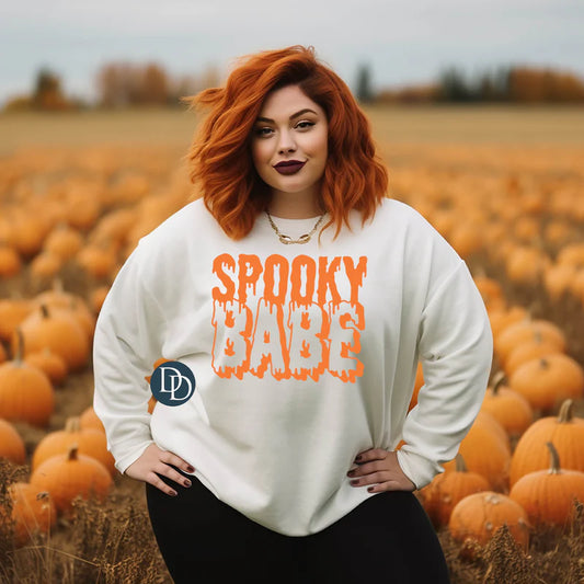 'Spooky Babe' Graphic