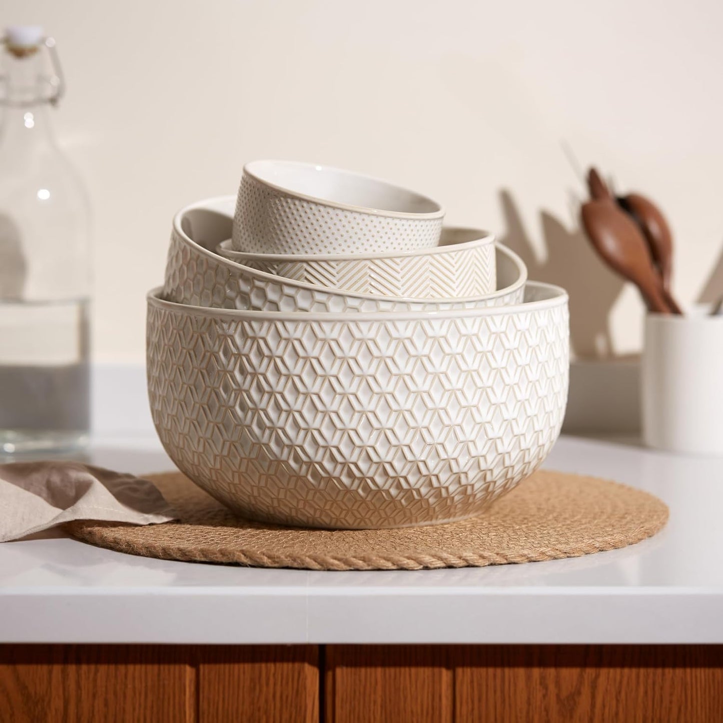 Embossed Kitchen Bowls