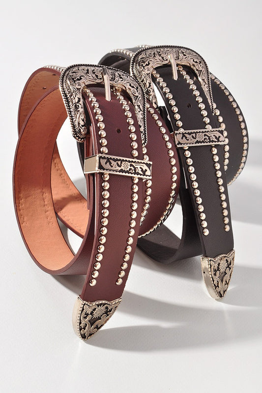 Western Embellished Belt