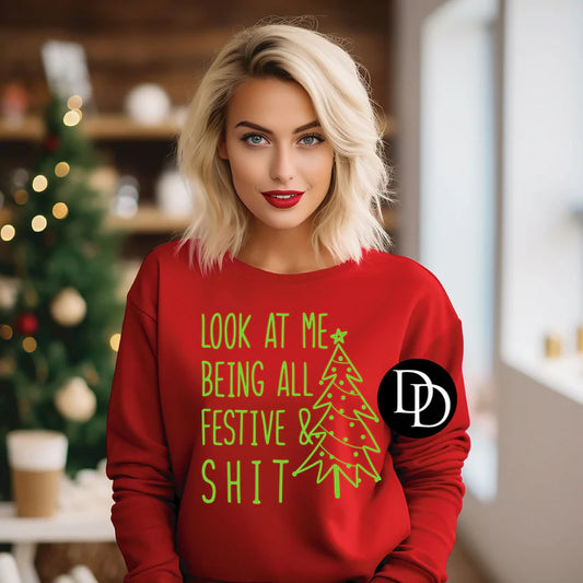 'All Festive & S*it' Graphic