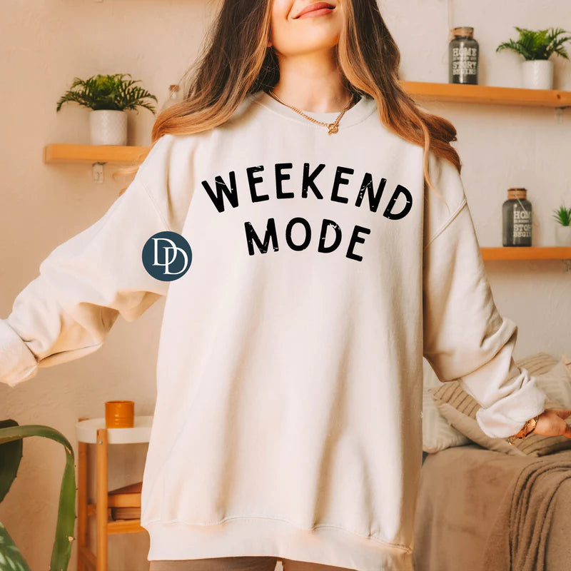 'Weekend Mode' Graphic