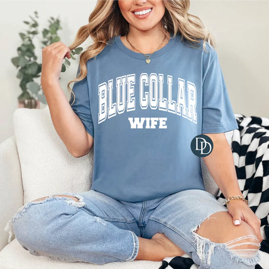 'Blue Collar Wife' Graphic