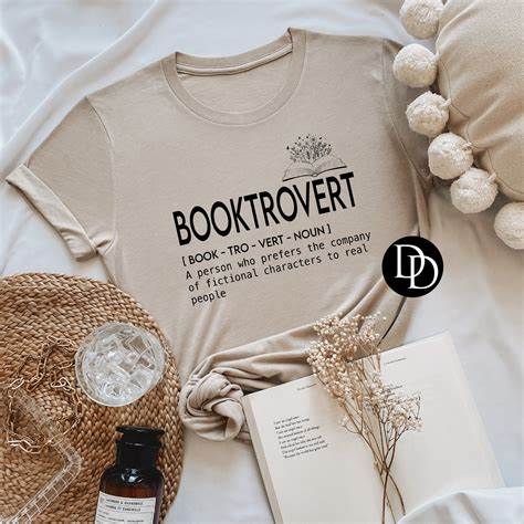 'Booktrovert' Graphic