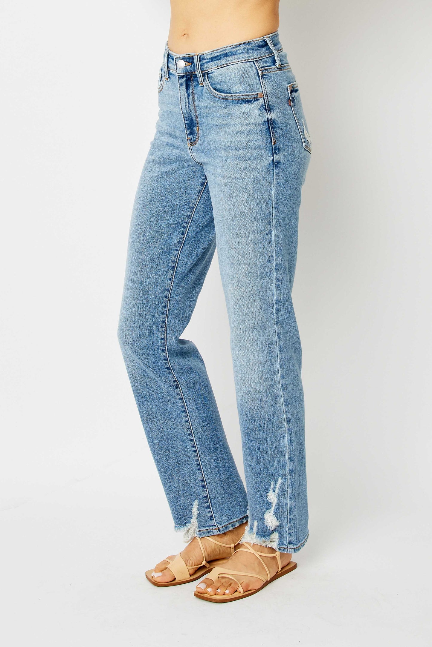 Judy Blue Straight Arrow Jean