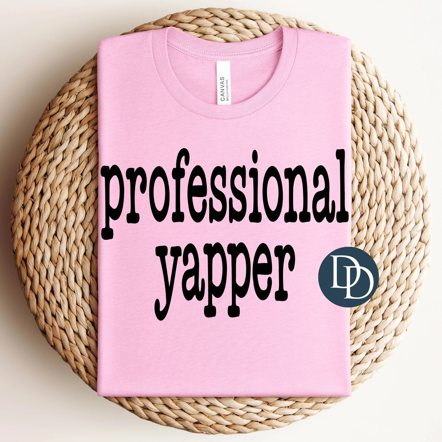 'Professional Yapper' Graphic