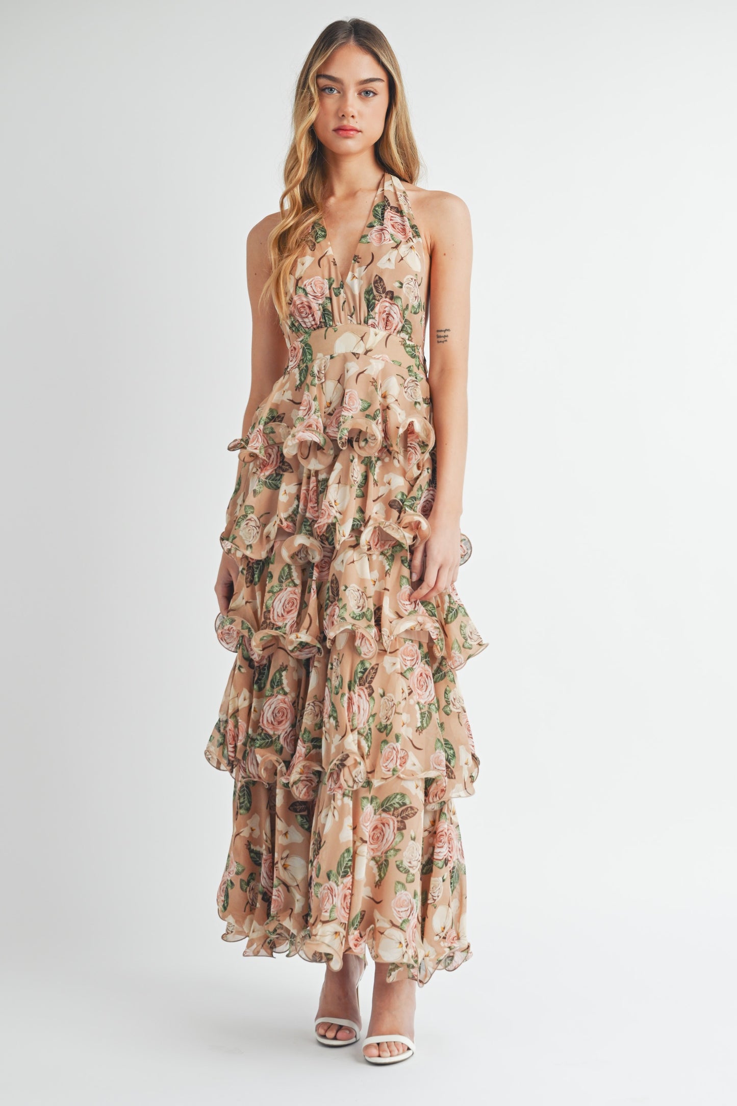 Gracelyn Ruffled Maxi Dress