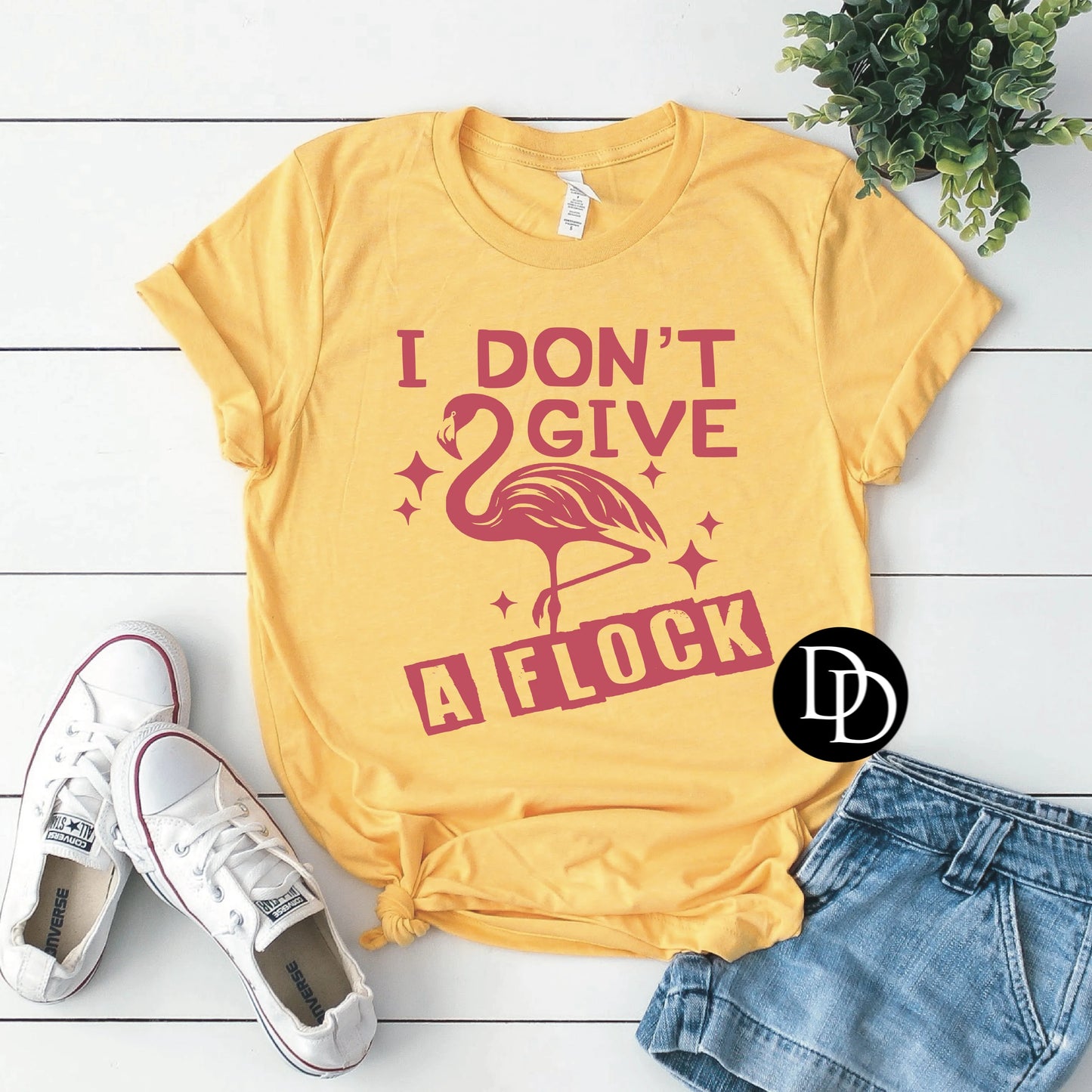 'I Don't Give A Flock' Graphic