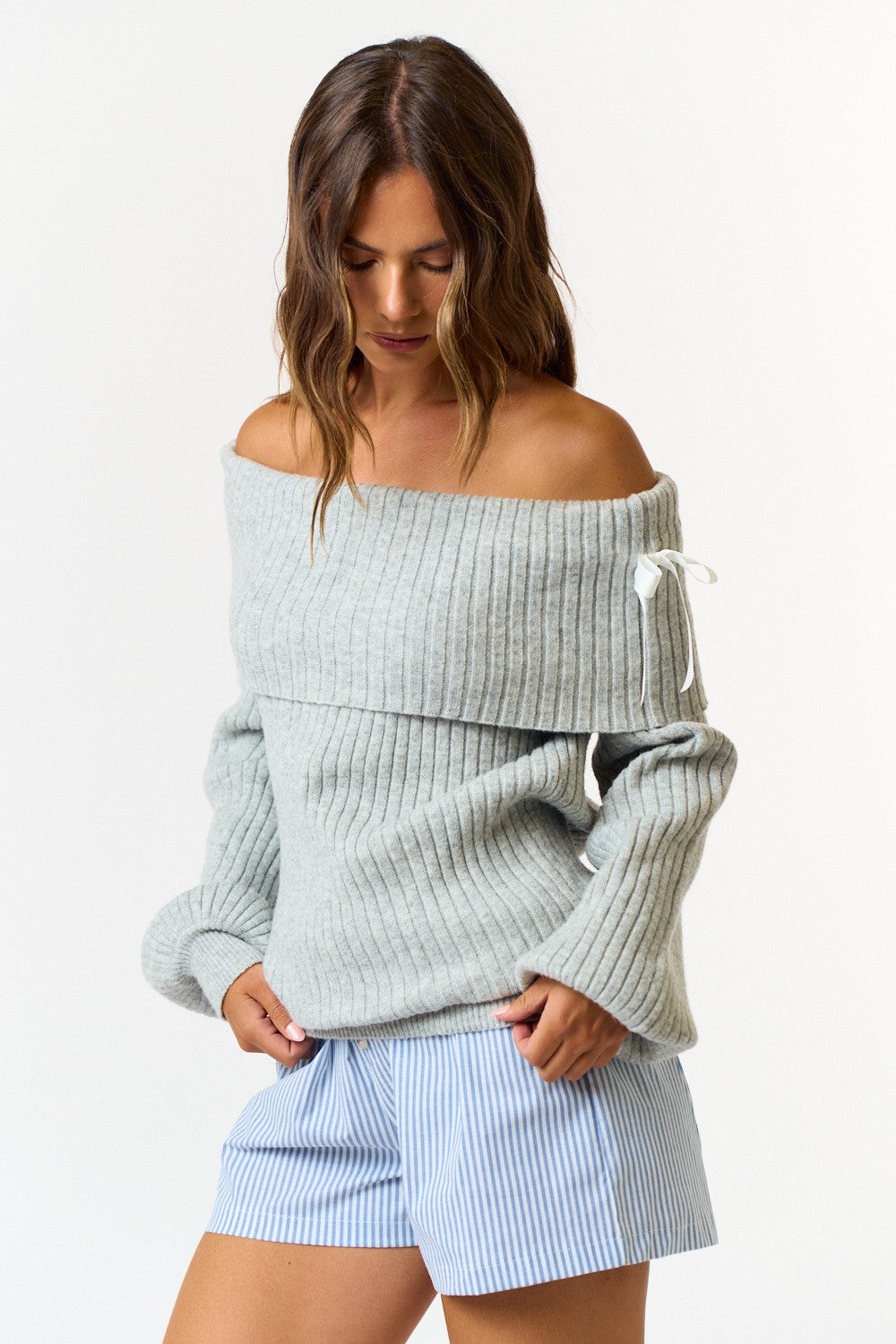 Katie Off Shoulder Sweater