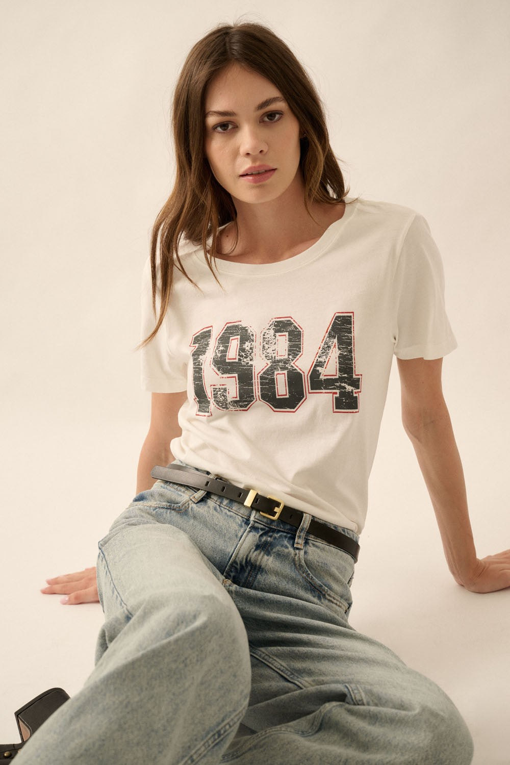 1984 Garment Washed Graphic Tee