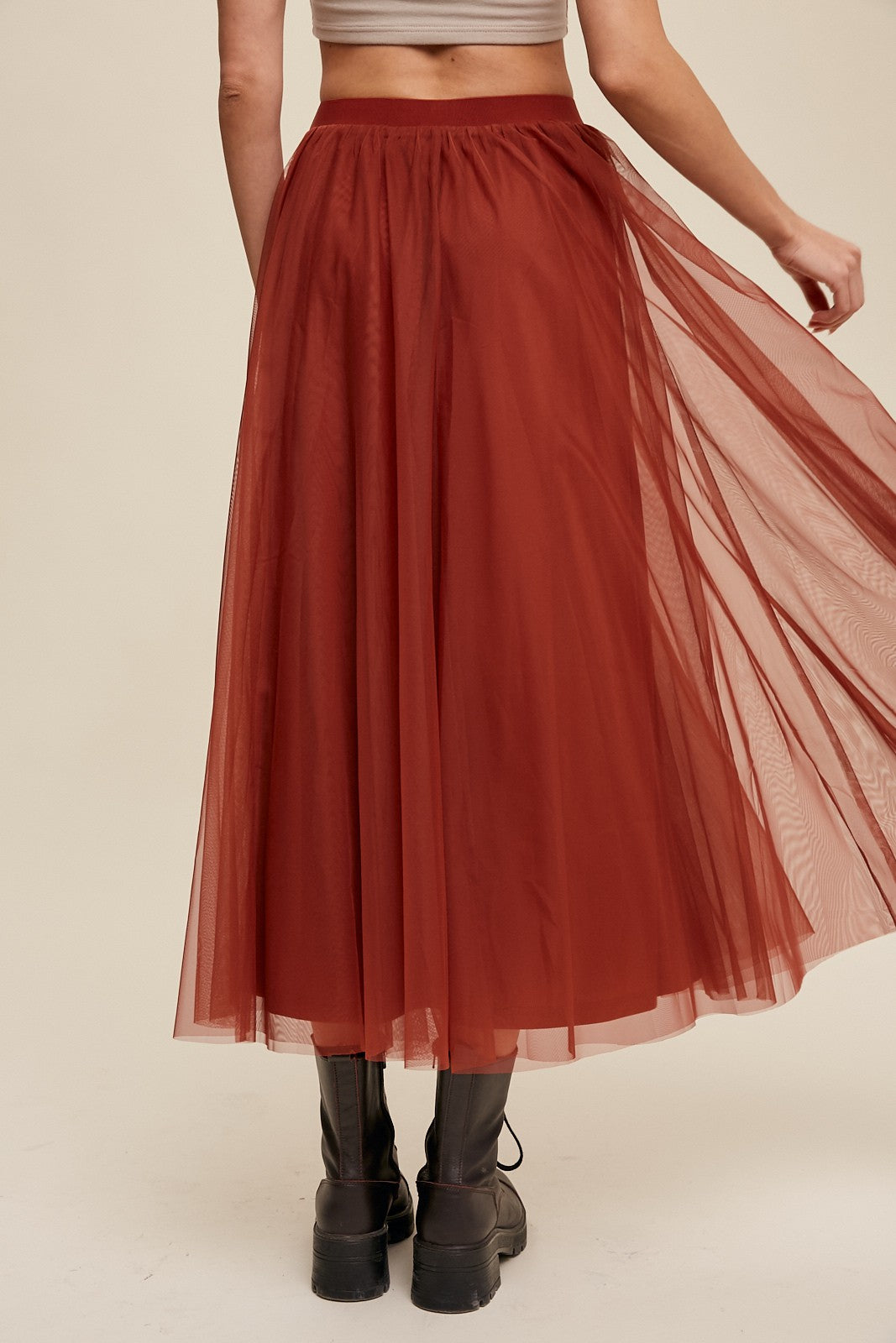 Maxi Tulle Skirt