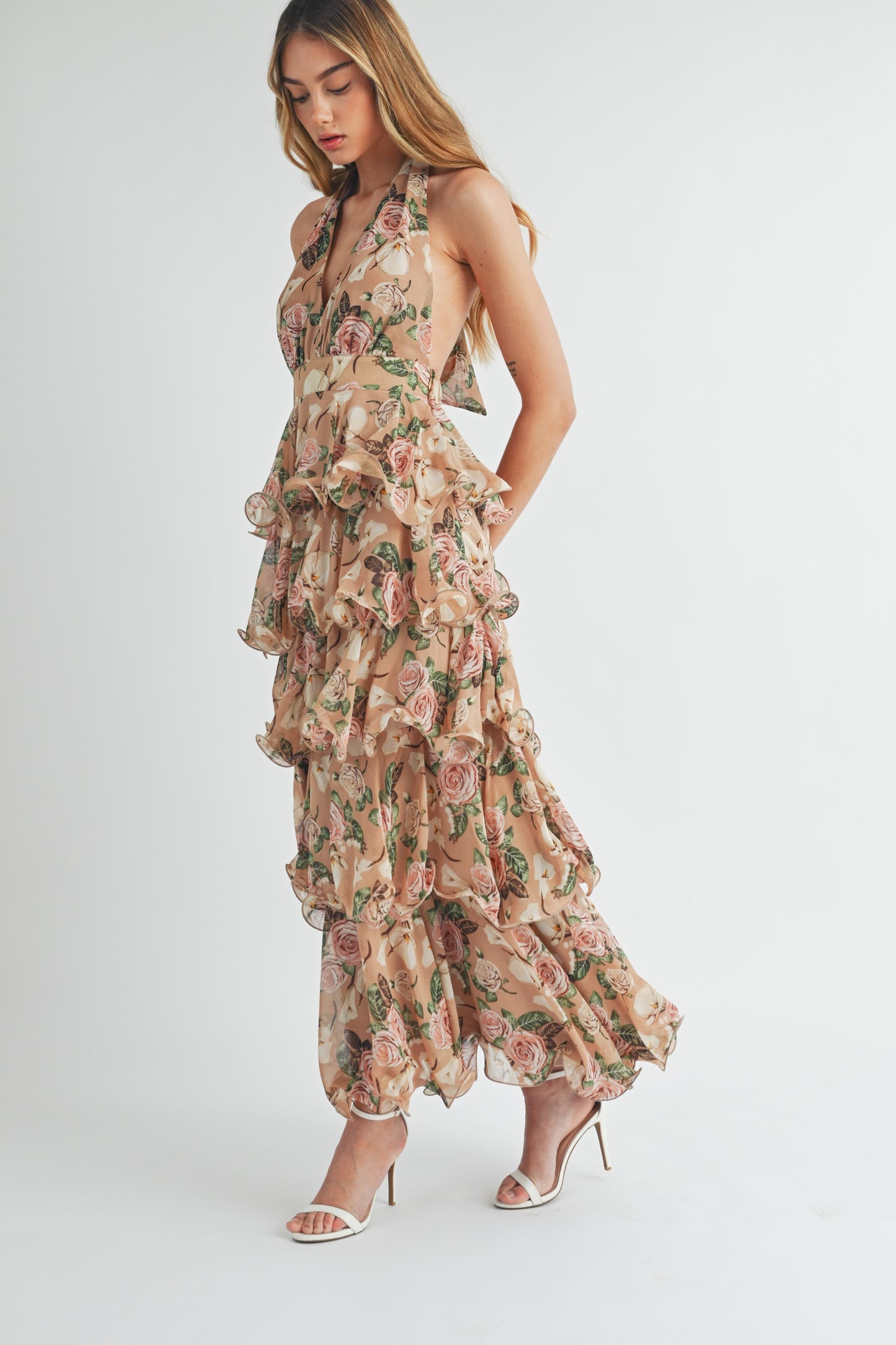 Gracelyn Ruffled Maxi Dress