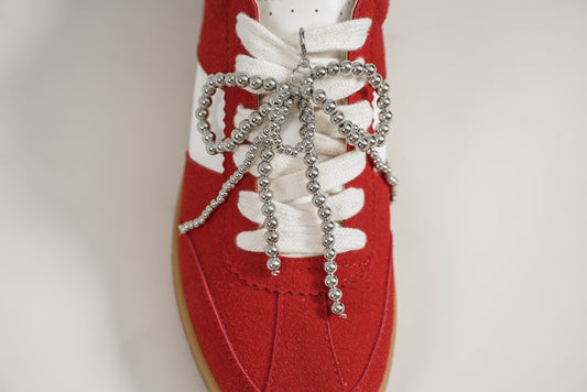 Bow Beaded Shoe Accessory