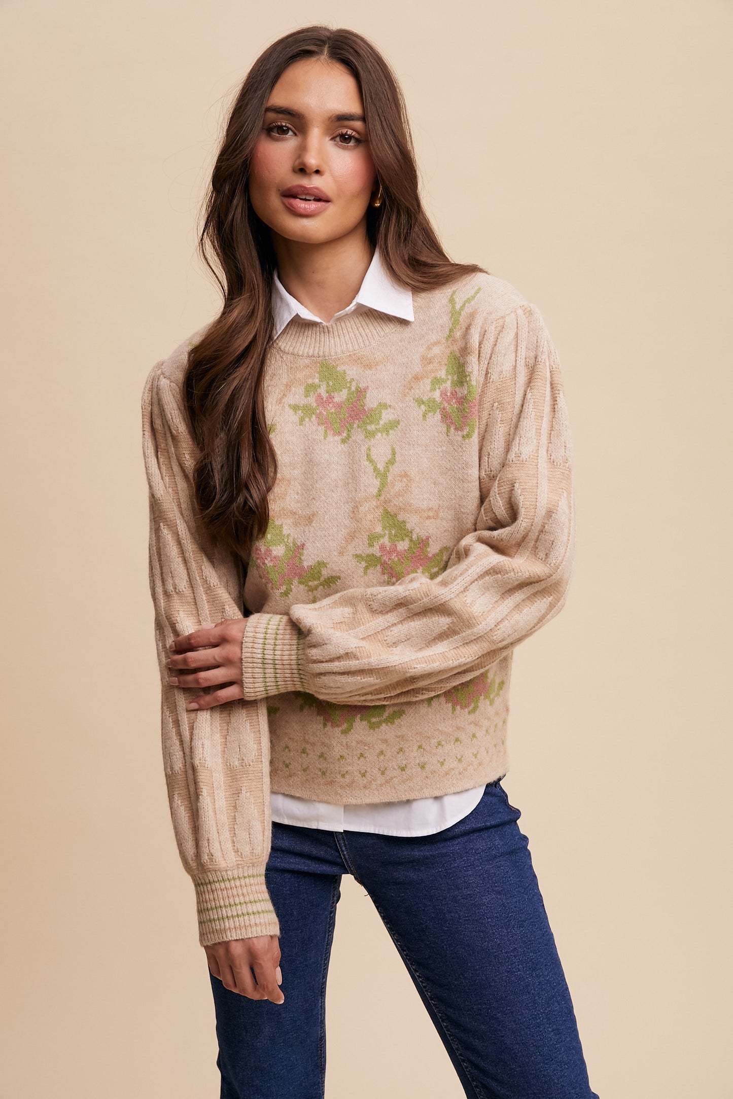 Bow & Rose Sweater