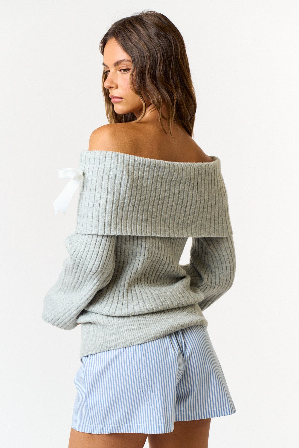 Katie Off Shoulder Sweater