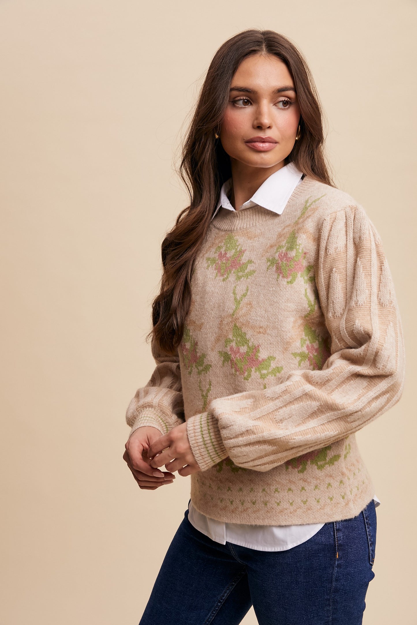 Bow & Rose Sweater