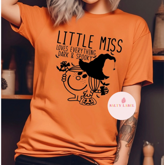 'Little Miss Love Everything Dark & Spooky' Graphic