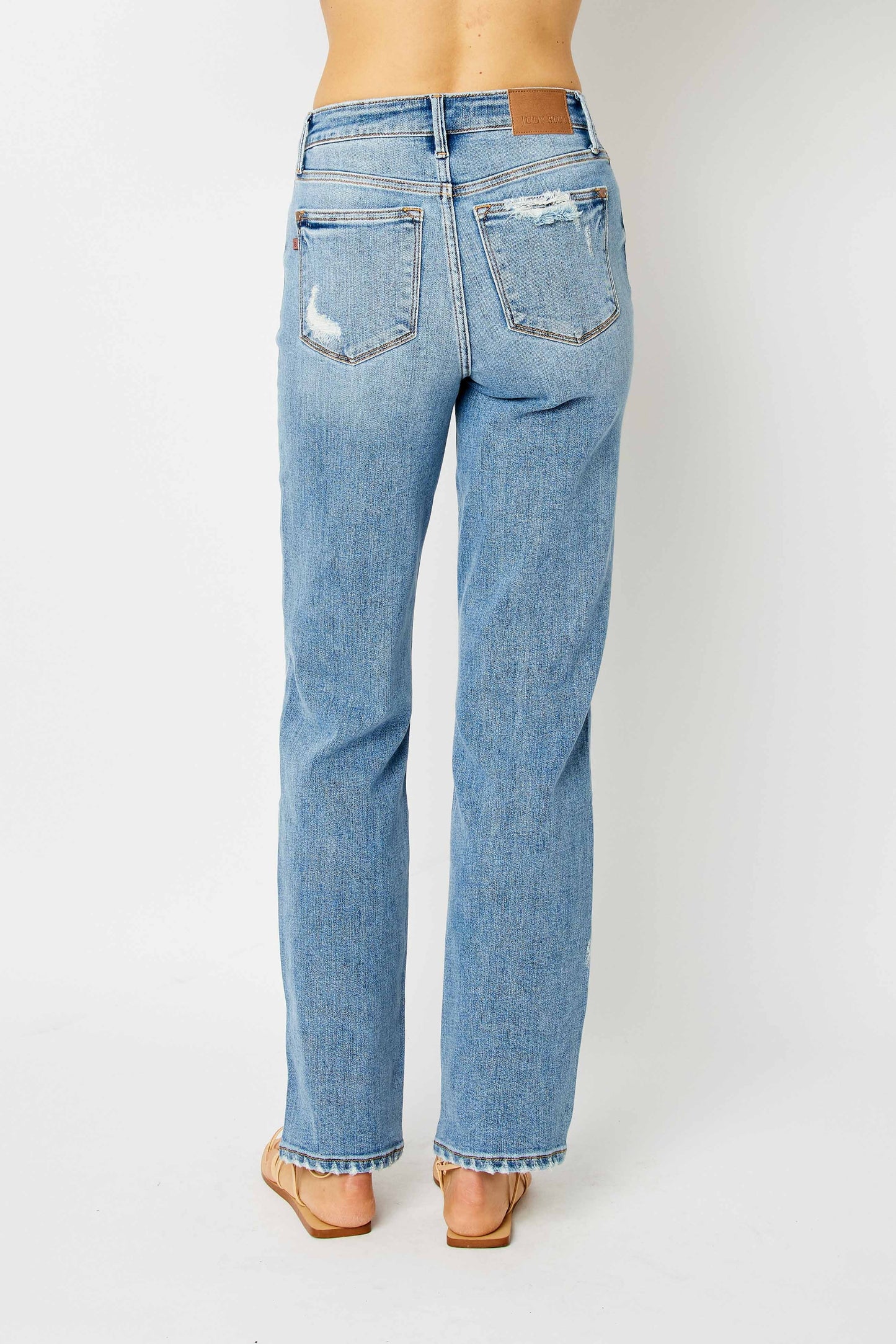 Judy Blue Straight Arrow Jean