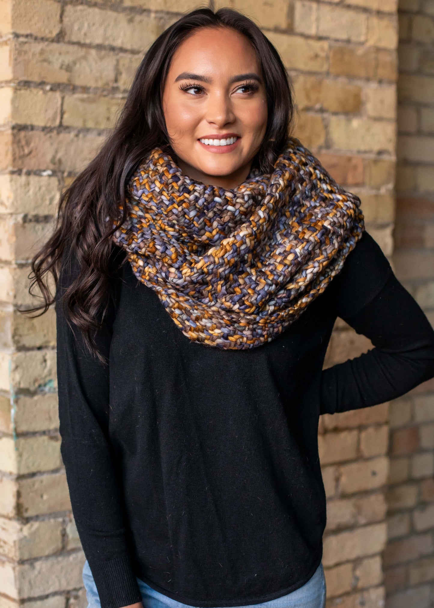 Woven Loom Infinity Scarf