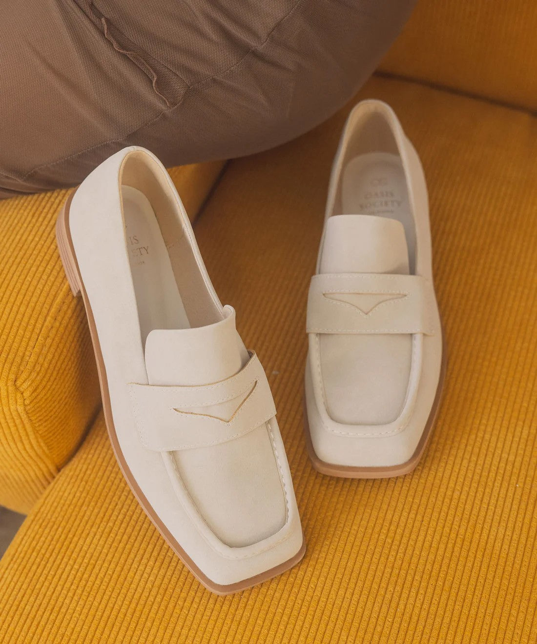 June Square Toe Loafer