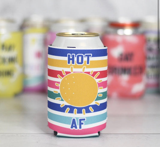 'Hot AF' Koozie