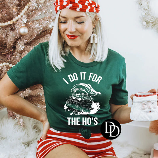 'I Do It For The Ho's' Seasonal Graphic