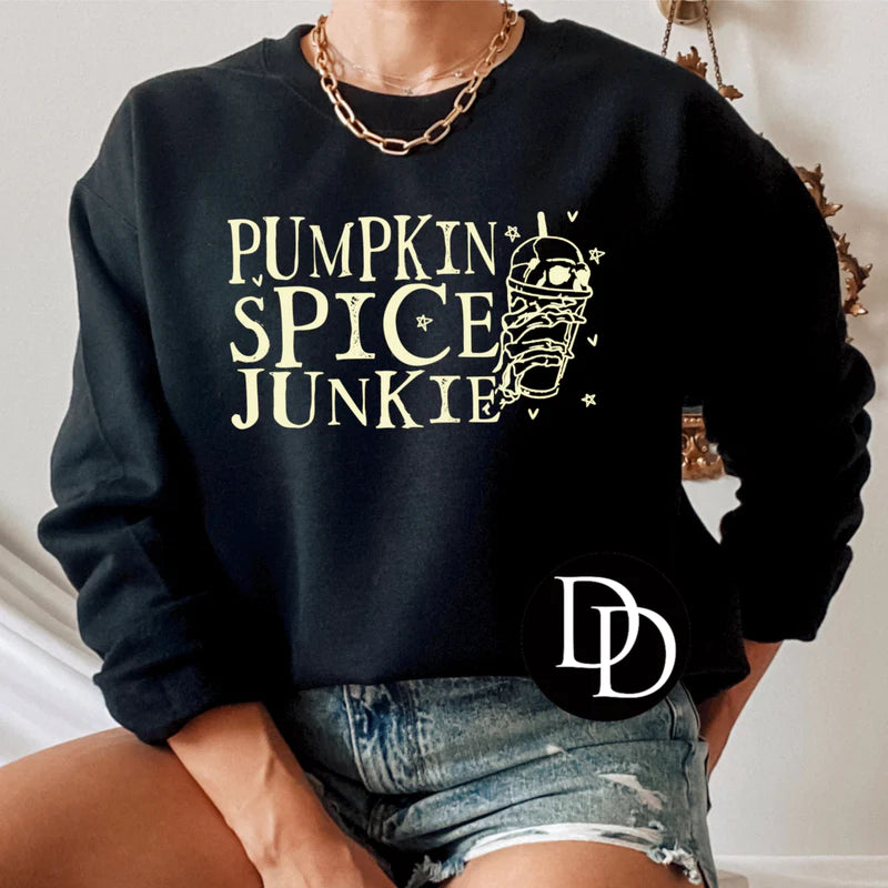 'Pumpkin Spice Junkie' Graphic