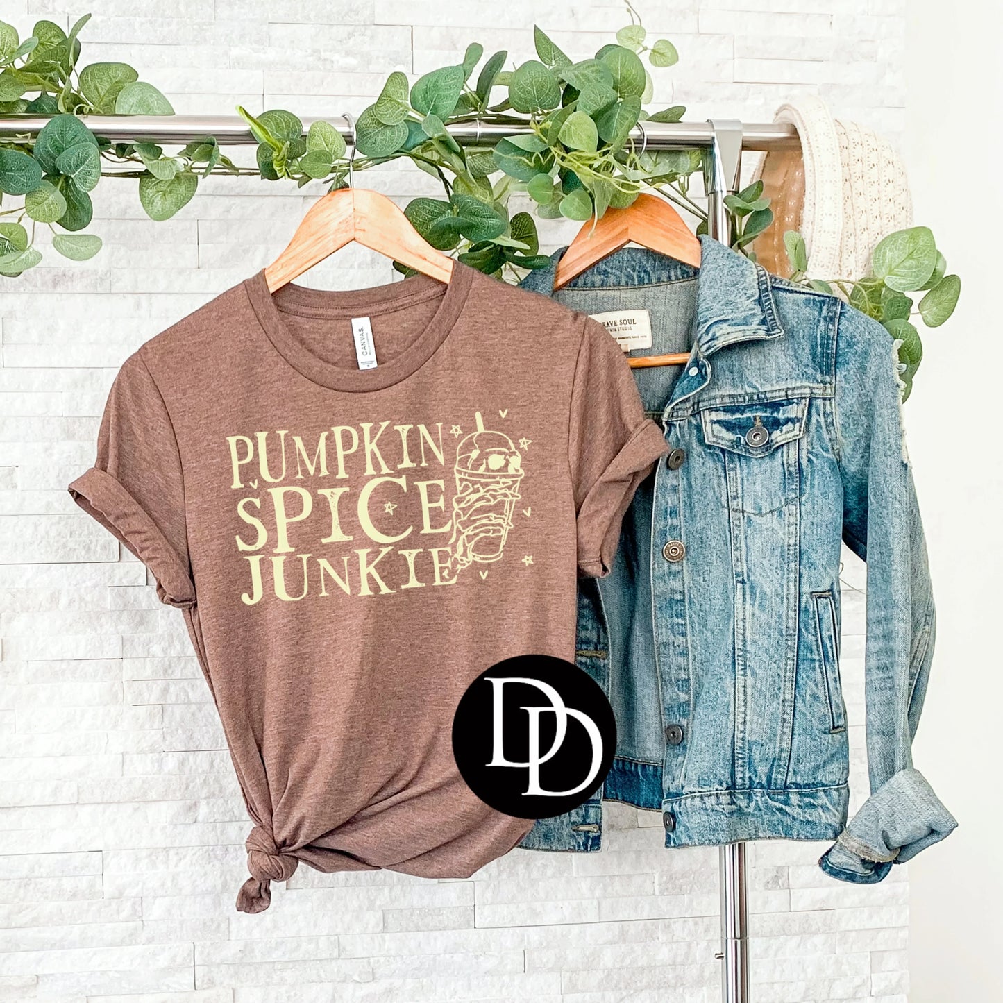 'Pumpkin Spice Junkie' Graphic